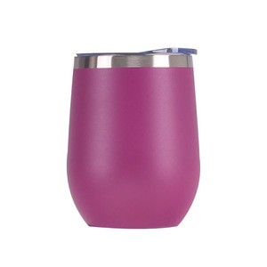 Wholesale Low Price High Quality Portable Double Wall Stainless Steel Insulated Wine Tumbler Cup