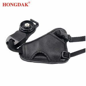 Wholesale Low Price PU Leather Camera Hand Grip Belt Universal Wrist Strap for Nikon Canon Sony