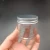 Import Wholesale Low price 50x68mm Clear Plastic PET Bottles Jars Containers With Aluminum Lid from China