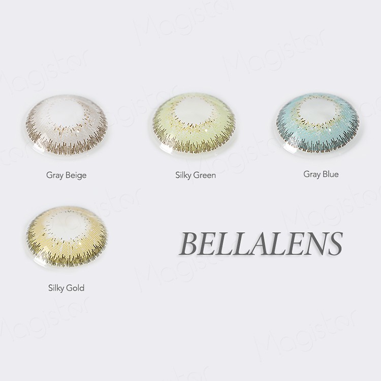 Wholesale Magister Bellalens Elite Color Contact Lenses 1 Yearly Cosmetic Eyes Natural Contact Lenses
