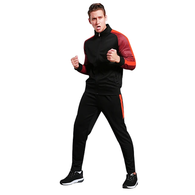 Wholesale Men Running Fitness Tracksuits Sportswear Gym Sports Wear Training Suit