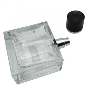 Wholesale Most Popular 50ml Refillable Design Glass Perfume Bottle