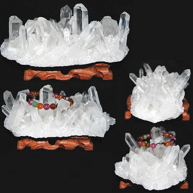 Wholesale natural Energy crystals quartz clean crystal cluster for donghai crystal