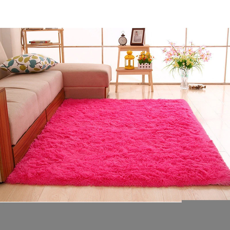 Wholesale New Style Multicolor Trendy Long Wool Polyester Fiber Carpet