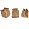 Wholesale Planter Grow Bag Biodegradable Cork Bag planter Popular Plant Growing Bag for Gardening
