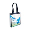 Wholesale Popular Transparent Holographic Double Handled TPU Tote Handbag for Summer Season