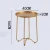 Import Wholesale price cross legs gold metal sofa side table tray from China