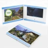 wholesale printing 7 inch LCD tft screen video brochure card box real estate mini digital brochure book for hotel project