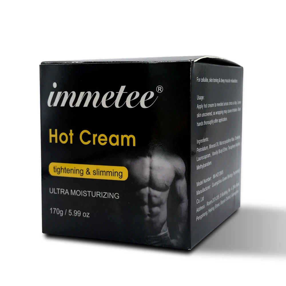 Wholesale private label body Slimming detoxify Sweating Gel Tightening Cream Improve training hot cream