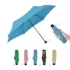 Wholesale Promotion Light Weight Small Pocket Folding Umbrella 3 Folded