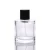 Import Wholesale round  glass 50ml 100ml perfume bottle with black cap from China