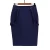 Import Wholesale Stretch Plus Size Pencil women Skirt casual bodycon lady cotton skirts from China