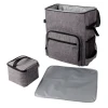 Wholesale waterproof polyester travel dog food pet carrier bag backpack