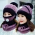 Import Wholesale Women Knitted Warm Ski Winter Slouchy Outdoor Acrylic Beanie Thickened Fur Pom Balls Cap Scarf Collar Hat Glove Sets from China