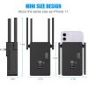 Wifi Repeater Wireless Router Range Extender Signal Booster with Antenna WPS