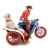 Import Wind Up Tin Toy Old Fashioned Sidecar Motorcycle Hotel Lobby Decoration from China