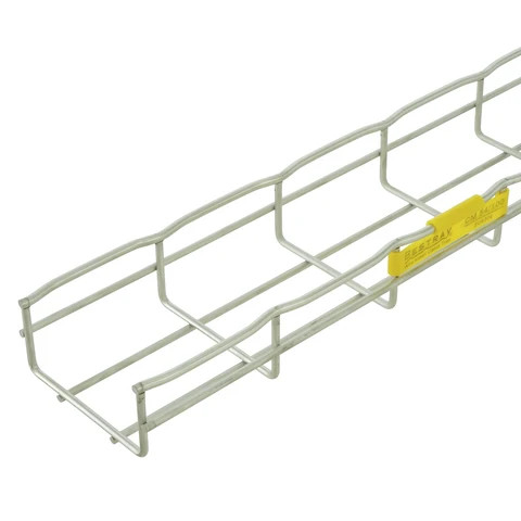 Wire Mesh Cable Tray Inox 304, Cable Holder 54mm Height 100mm Width 3m Length, Cable Organizer From Bestray Vietnam Factory