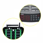 Wireless Restaurant Customer Alphanumeric Fast Food Court Mini Buzzer Guest Coaster Pager System