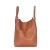 Import women hobo handbags large shopping bag flexible handles 3 in 1 genuine leather tote bag from China