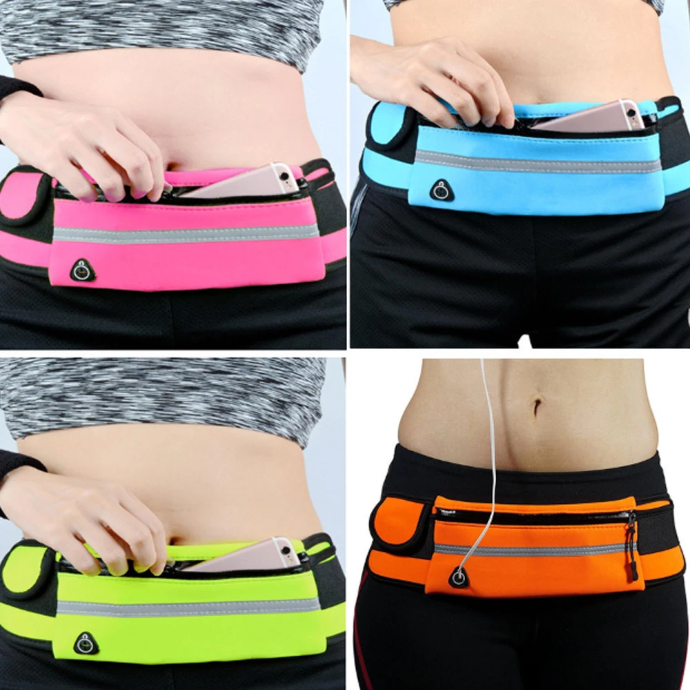 womens fanny pack waist bag Adjustable Running Pouch for All Kinds of Phones iPhone Android Windows