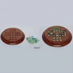 WOODEN SOLITAIRE BOARD GAME