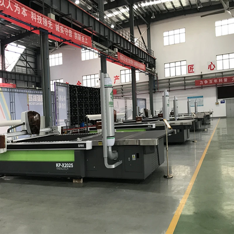 YINENG-TECH CNC Garment Cutting Table For Sale Used On Cotton,Silk,Textile,Fabric