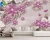 Import ZHIHAI flower uv print background household waterproof fireproof diamond art 16d embossed modern 3d home wallpaper from China