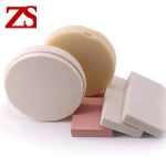 ZS-TOOL Polyurethane dental blank for Cad cam dental milling replace wax disk