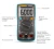 ZT102 Diode Voltage Tester Capacitance Standard Digital Multimeter 6000 Counts