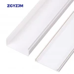 24x14mm Square Cable Concealer, Cord Cover Raceway Kit, Triangle Cord Hider Wall for Wall, Cable Hider for Home Office