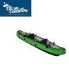 Inflatable Fishing Boat for Sale High Strength Customized Printed Cheap Used 2 Persons Paddle for Option PVC Material