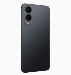 5G Android smartphone with flat-edge screen and dual cameras