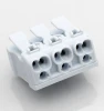 P02 3 Poles Fast Connection Terminal Block Electrical Wire Cable Connectors Terminal Blocks 24A 450V