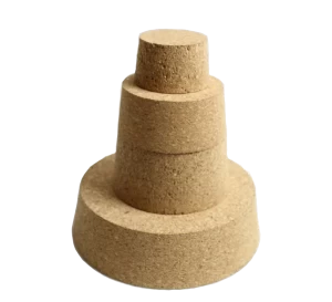 agglomerated & natural cork stopper for wine or other package