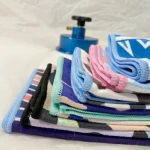 Recycled PET fabric RPET anti slip fabric beach towel
