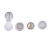 3 in1 Round Shape Plastic Pill cutter white color Pill Crush with Blade