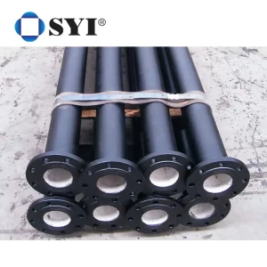 SYI Internal Cement Lining External Zinc Centrifugal Cast Flanged Ductile Iron Pipe