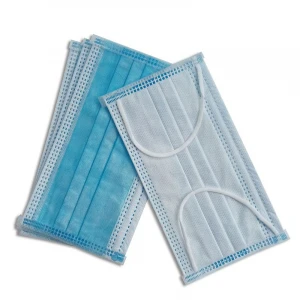 High Quality Surgical Disposable Non Woven Ear-loop 3-ply Face Mask