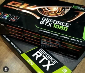 MSI geforce GTX 1080 graphics card