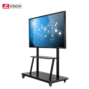 JCVISION 86inch Smart Interactive Whiteboard Flat Panel Display 4K Touch Screen IR Technology For Education