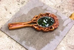 Vietchoice Eco Friendly Fairy Tale Wooden Hand Mirror Luxury Vintage Design Made in Vietnam