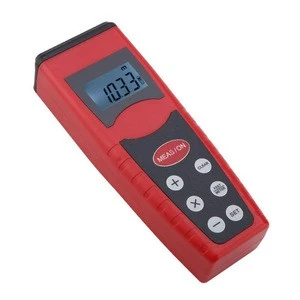 0.50M-18M Handheld Digital Ultrasonic Infrared Distance Meter Laser Range Finder with Backlit LCD