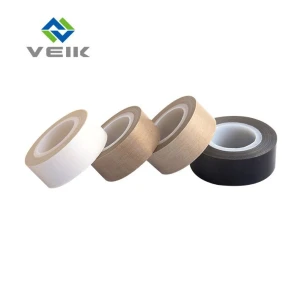 High Temperature Brown Color PTFE Fiberglass Cloth Adhesive Tape