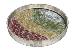 mother-of-pearl inlaid decorative tray 2