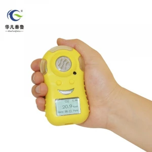 Portable rechargeable oxygen concentration O2 analyzer