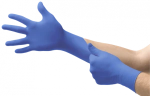 Disposable Gloves ANSELL EDGE 82-133, Nitrile Powder-Free Examination Gloves