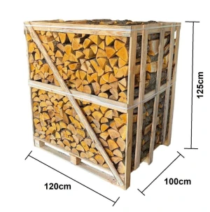 Dry split firewood