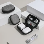 Cable storage bag Portable bag Travel protection mobile phone charger Charging bank USB flash disk portable wired headp