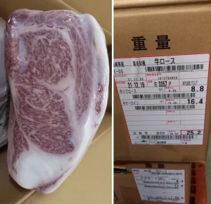 Japanese "Wagyu" Beef