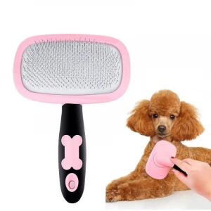 New Style Cat Dog Pet Hand Brush Pet hair remover brush Rotating Massage Pet Grooming Brush